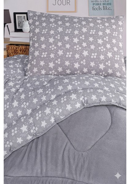 Diamond Lüx Wellsoft Tek Kişilik Çift Taraflı Yorgan + Yastık Kılıfı, Uyku Seti, Çeyiz Seti fırsatları