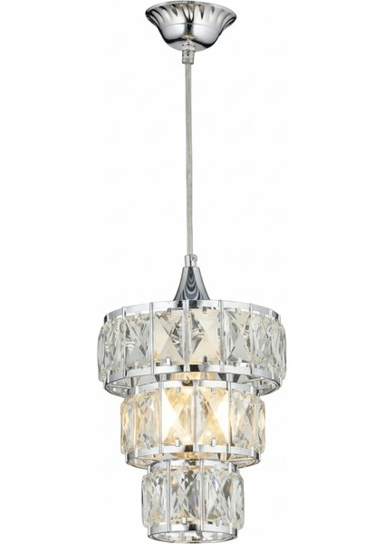 DG1121-K Kristal Avize – Krom (Yerli Üretim) fiyatları