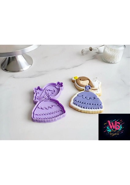 Prenses Kurabiye Kalıbı ve Şeker Hamuru Şekillendirici fiyatları