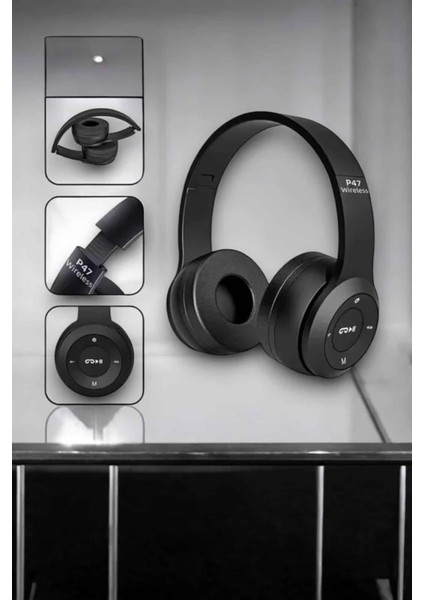 Kulak Üstü Tf Kart ve Aux Destekli Ergonomik Bluetooth Kulaklık fiyatları