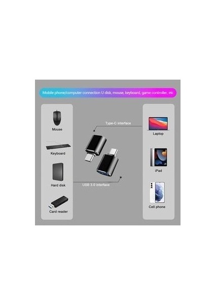 Samsung Galaxy S24 Fe Uyumlu Otg Çevirici Type-C USB 3.1 Otg Cep Telefonlarına Flash Bellek Takma Aparatı fiyatları