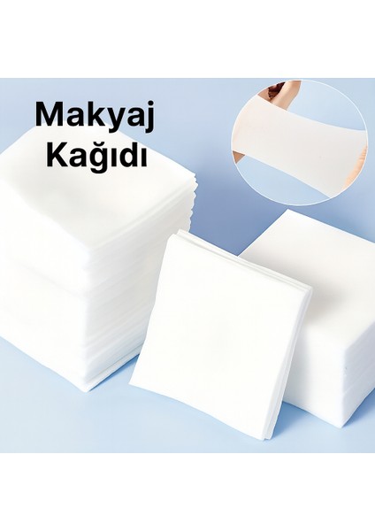 Makyaj Temizleme Pedi, Ince, Yumuşak Yüz Temizleme Mendilleri Kirpik Temizliği 500 Adet fırsatları