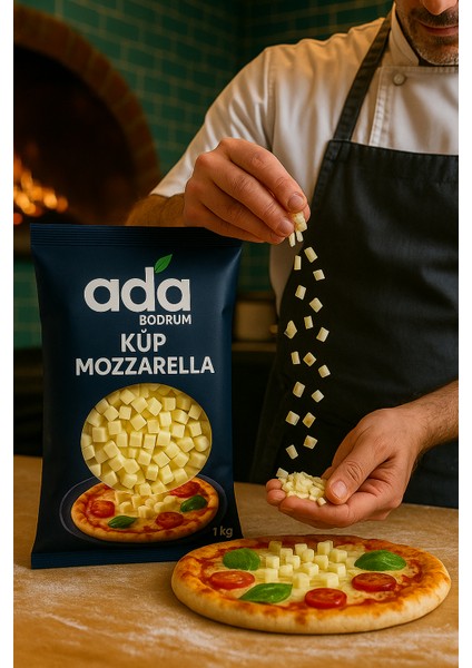 Küp Mozerella Peynir 1000 gr