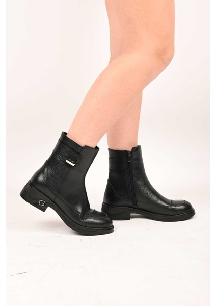 Bağcıksız Tokalı Termo Taban Hakiki Deri Casual Bot 335-662-19 Kadın Bot modelleri