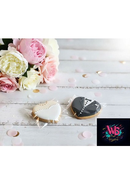 Kalpli Gelin Damat Kurabiye Kalıbı ve Şeker Hamuru Şekillendirici fiyatları