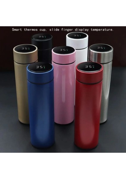 Sıcaklık Göstergeli Dijital Termos 500 ml modelleri