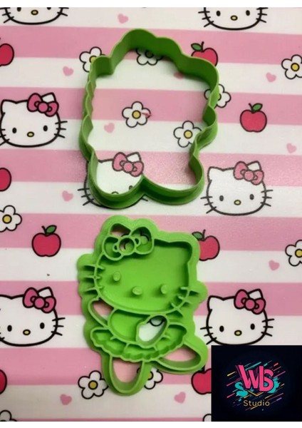 Hello Kitty Balerin Kurabiye Kalıbı ve Şeker Hamuru Şekillendirici fiyatları