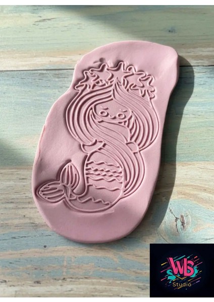 Sevimli Deniz Kızı Kurabiye Kalıbı ve Şeker Hamuru Şekillendirici fiyatları