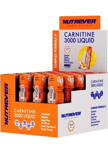 Carnitine 3000 Liquid 20 Adet