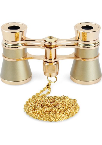 3X25 Opera Görüntüleme Dürbünleri Sap/zincir Bayanlar ile Tüm Metaller Retro Küçük Dürbünler Mini Dürbün (Yurt Dışından)