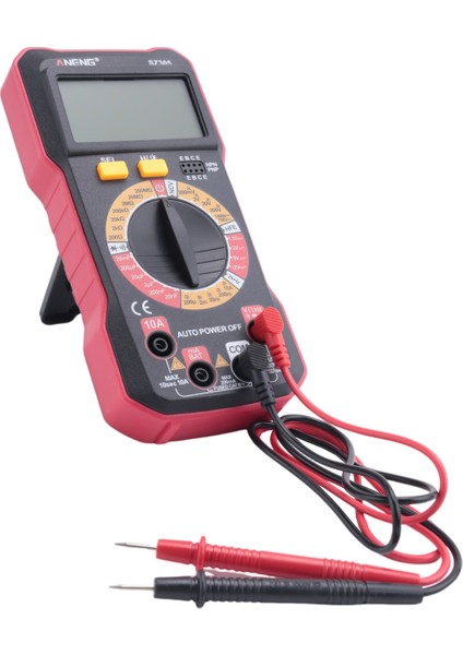 Aneng SZ305 1999 Multimetre Kondansatör Test Edicileri Sayısı Akıllı Voltmetre Ac/dc Voltaj Akım Direnci Ohm Test Araçları Kırmızı (Yurt Dışından)