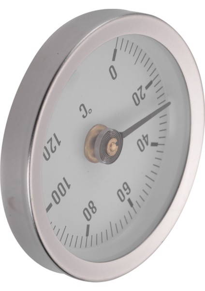 TS-W50A Termometre Sıcak Su Boru Termometresi Bimetal Paslanmaz Çelik Yüzey Boru Klipsli Sıcaklık Göstergesi (Yurt Dışından) indirimleri