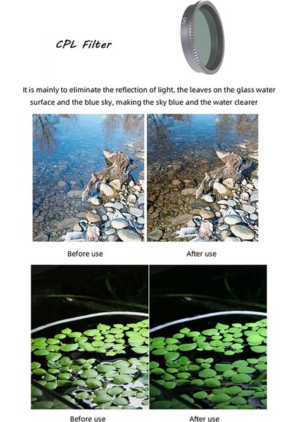 INSTA360 Go 2/3 Lens Filtreleri Için Yıldız Cpl Nd4 Nd8 ND16 ND32 INSTA360 Go2 Go3 Spor Kamerası Için Nötr Yoğunluk Filtresi (Yurt Dışından)