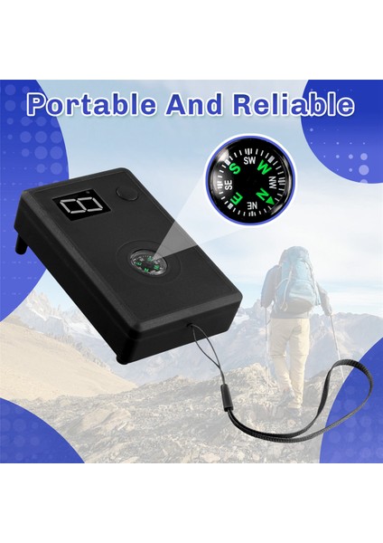 Pusula ile Ibadet Sayacı Smart Rakat Sayacı Çok Fonksiyonlu Taşınabilir Sayaç Siyah (Yurt Dışından) indirimleri