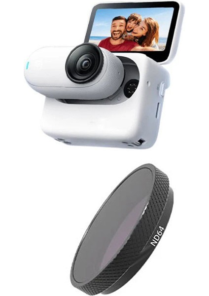 INSTA360 GO3S ND64 Polarizasyon Koruyucu Kamera Filtresi Için Kamera Lens Filtresi (Yurt Dışından) indirimleri