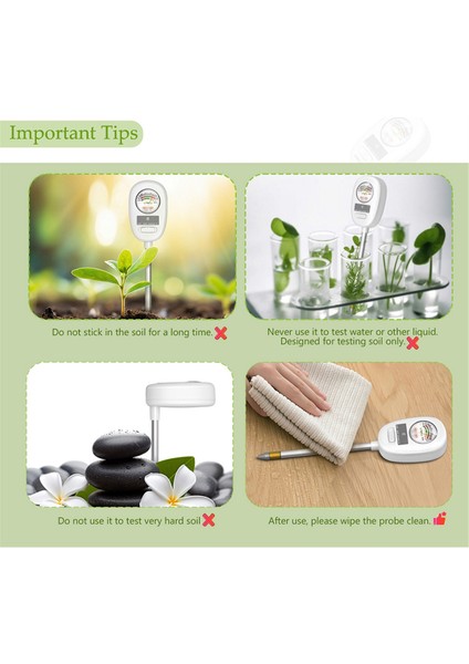 4&#39;ü 1 Arada Toprak Ph Metre Işık ve Nem Besin Test Cihazı Kapalı Saksı Toprağı Asitlik Ölçer Bitki Bahçecilik Araçları (Yurt Dışından) fiyatları