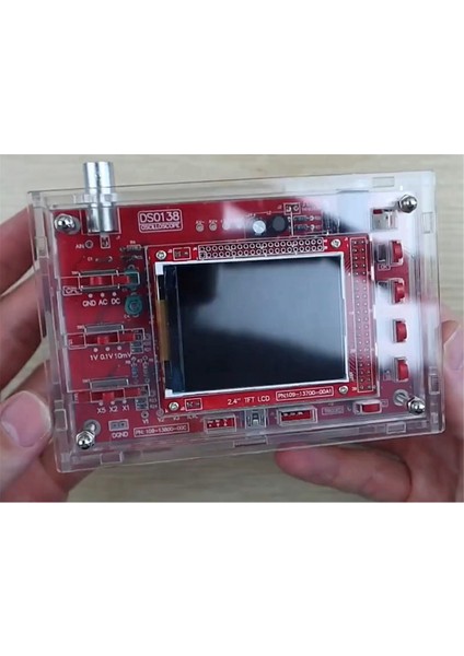 Tamamen Monte Edilmiş Dijital Osiloskop 2.4 Inç Tft LCD Timsah Prob Test Klipsli Şeffaf Akrilik Kılıf (Yurt Dışından) modelleri