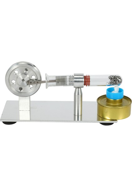 Mini Stirling Motor Mini Jeneratör Harici Türbin Buhar Motoru Modeli Bilim Eğitim Malzemeleri (Yurt Dışından)
