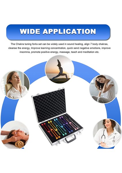 Çakra Tuning Çatal Şifa, Ses Terapisi, Vücut Tutma, Kauçuk Mallet, Anahtar, Temizlik Bezi ve Alüminyum Kutusu (Yurt Dışından) indirimleri