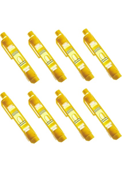 8pcs Mini Halat Kabarcık Seviye Asma Hat Ruhları Seviye Kabarcık String Cep Hattı Asma Seviye Ölçüm Araçları (Yurt Dışından)