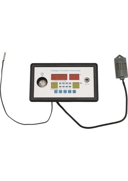 ZFX-W9002 Akıllı Termostat Dijital Sıcaklık Nem Kontrol Inkübatör 360 Otomatik Yumurta Dönüş 12V (Yurt Dışından)