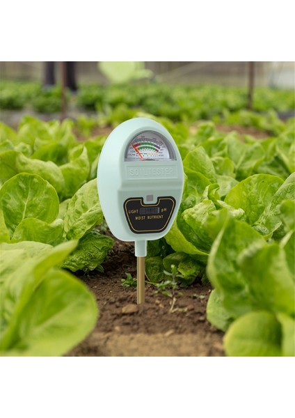 2024 4&#39;ü 1 Arada Toprak Nem Ölçer, Toprak Nemi/ışık/besin/bahçe, Çim, Çiftçilik, Açık Bitkiler Için Ph Metre Kullanımı (Yurt Dışından)