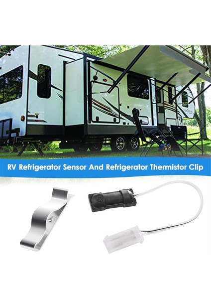 629409 Norcold Termistör Sensörü Yedek Parçaları ve Buzdolabı Termistör Montaj Klibi Için Rv Buzdolabı Sensörü (Yurt Dışından) fırsatları