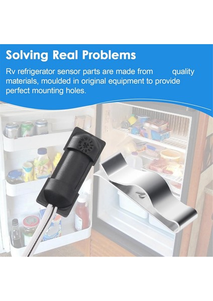 629409 Norcold Termistör Sensörü Yedek Parçaları ve Buzdolabı Termistör Montaj Klibi Için Rv Buzdolabı Sensörü (Yurt Dışından) indirimleri