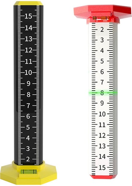 2 Adet Tavan ve Zemin Karo Yüksekliği Cetveli, Manyetik Taban ile Ölçüm, Ölçüm Cetvel, Askıya Alınmış Tavan (Yurt Dışından) fiyatları