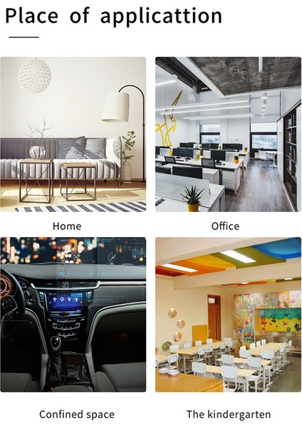 9 Arada 1 Hava Kalitesi Monitörü LCD Ekran Yüksek Hassas Pm2.5 PM10 Hcho Tvoc Co2 Aqı Sıcaklık Nem Ölçer (Beyaz) (Yurt Dışından) fiyatları