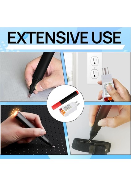 Topraklama Test Cihazı - Çıkış Test Cihazı ve Gizli Çizelge, Paspaslar, Battaniyeler, Yastık Kıymetleri, Bileklikler Için Iletkenlik Test Kalemi (Yurt Dışından) modelleri