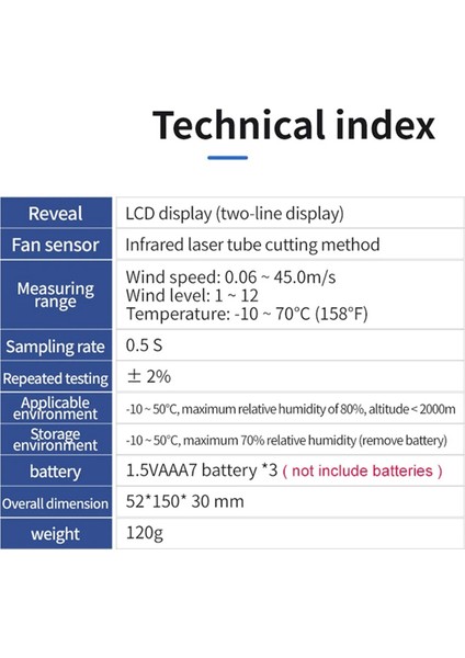 S8606 Anemometre Rüzgar Ölçer Test Cihazı Hava Kapalı Dış Mekan Dış Mekan Rüzgar Hızı Sıcaklığı Hacmi Yüksek Hassasiyet (Yurt Dışından) fırsatları