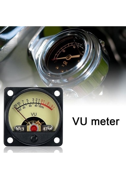 Vu Seviye Metre Tr-35 500 Vu Metre Paneli Mekanik Işaretçi Tipi Ses Seviye Ölçer Beyaz LED 2.8-3.8V 20MA (Yurt Dışından) fırsatları