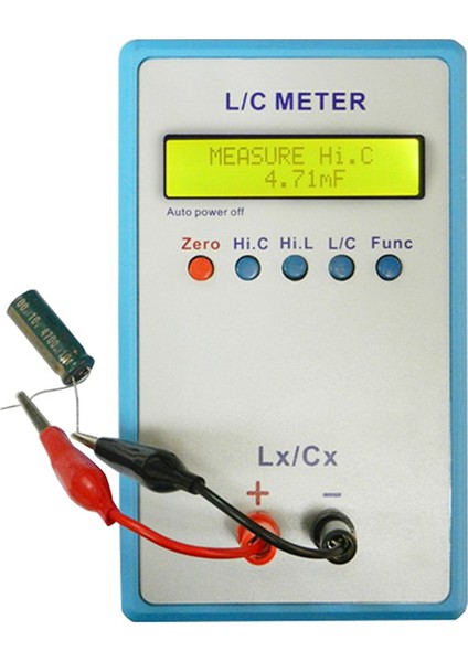 LC-200A Handheld Inductor ve Kapasitör Dijital LCD Kapasitans Indüksiyon Metre Lc Metre 1PF-100MF 1U-100H (Yurt Dışından) modelleri