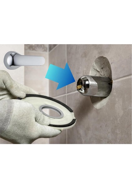 1300/1400 Serisi Monitör Kartuşları Kol Stili Için Delta H79 Tutamak Için Yedek Tutamak (Yurt Dışından) modelleri