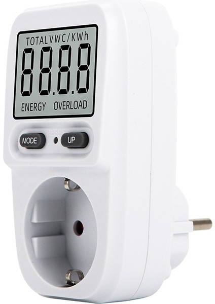 Elektrik Güç Ölçer LCD Enerji Ölçer Soketi Elektrik Test Cihazı Ölçüm Outlet Güç Analizörü Ab Fişi (Yurt Dışından) fiyatları