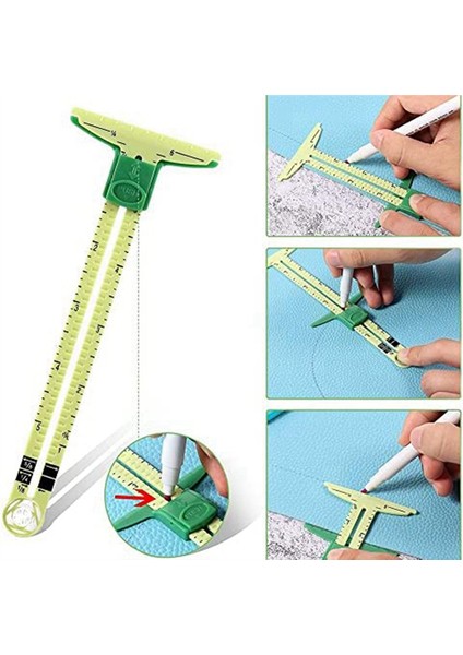 3 Slayt Göstergeleri, Dikiş Aletleri Seti, Dikiş Göstergelerini Ölçen, Yeni Başlayanlar Için, Örgü, El Sanatları, Dikiş Malzemeleri (Yurt Dışından) fırsatları