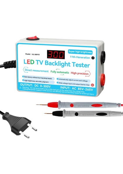 Yükseltme LED Lamp Tv Arka Işığı Test Cihaz Çok Amaçlı LED Şeritler Boncuklar Test Aracı Ölçüm Aletleri Ab Fişi (Yurt Dışından)