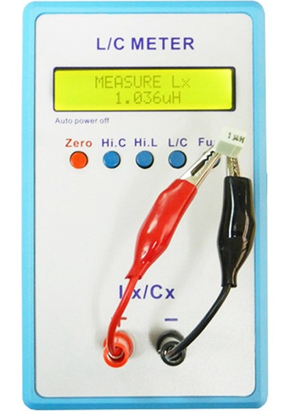 LC-200A Handheld Inductor ve Kapasitör Dijital LCD Kapasitans Indüksiyon Metre Lc Metre 1PF-100MF 1U-100H (Yurt Dışından) fırsatları