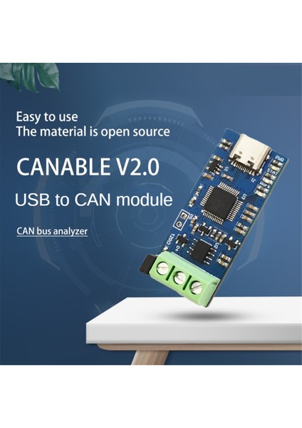 Type-C USB To Can Modül 5V Can Can Analyzer USB To Can Converter Modül Kanabası V2.0 Can-Fd Can Bus Analizisi (Yurt Dışından) modelleri