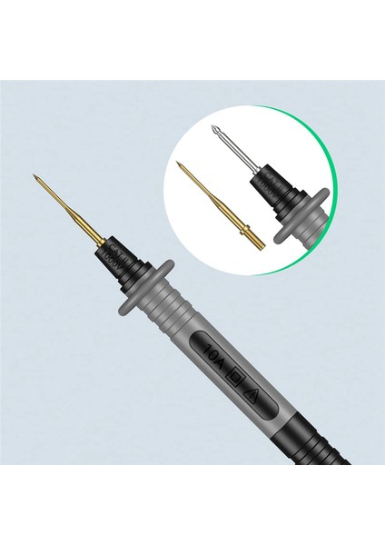 Multimetre Testi Kurşunları Kiti, Hassas Keskin Prob Testi Gold-Kaplama Prob Kurşunları, Muz Testi Kurşun Prob Klip (Yurt Dışından) indirimleri