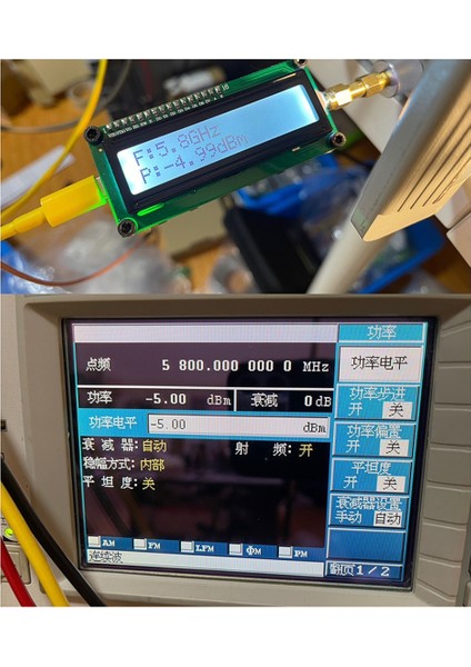 1m-8ghz AD8319 Rf Güç Ölçer Tip-C USB USB 24 Bit Adc Radyo Amplifikatörü Için Yüksek Hasta Rf Sinyal Detektörü 900M 2.4g 5.8g (Yurt Dışından) indirimleri