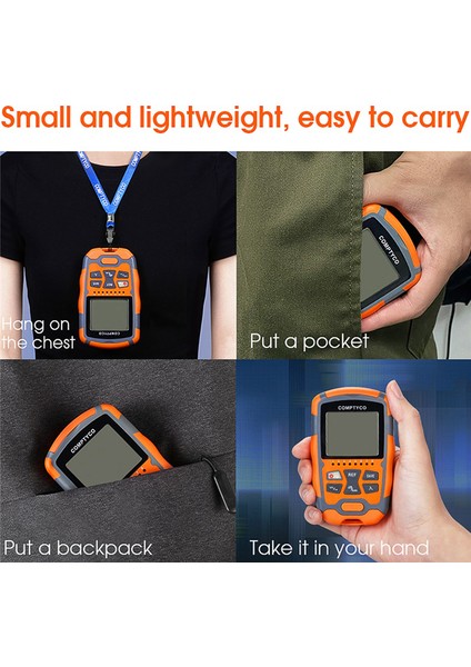 Comptyco AUA-M70 4 In1 Mini Optik Ölçer Görsel Hata Konumlandırıcı Ağ Kablo Testi Optik Fiber Test Cihazı 10MW -70DBM-+10DBM (Yurt Dışından) modelleri