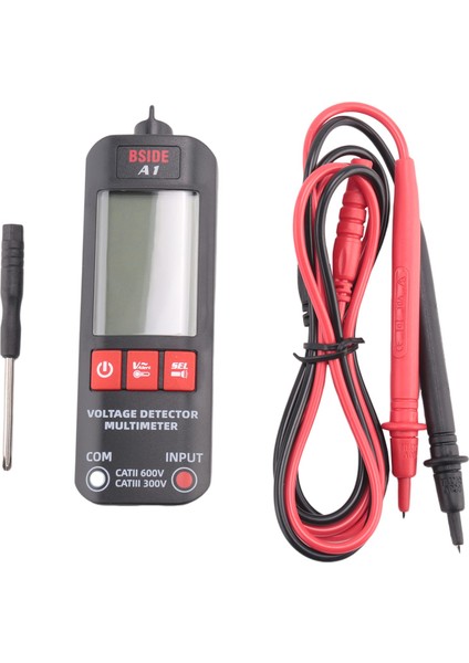 Bıde A1 Voltaj Test Cihazı Dedektörü Multimetre Renk Ekran Iletişim Olmayan Elektrikli Kalem Çift Aralıklı Canlı Tel Test (Yurt Dışından)