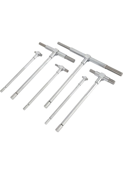 6pcs Set Teleskopik Gösterge Seti Mikrometre Ölçüm Mühendisleri Kiti 8-150MM (Yurt Dışından) indirimleri