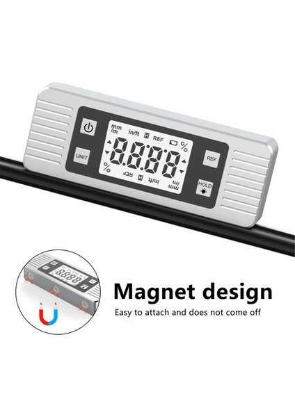 Dijital Aralık Inklinometre Seviye Açı Ölçer Ölçüm Açısı Ölçer Metre Magnet 90 Derece Cetvel Dijital Seviye Kutusu (Yurt Dışından) indirimleri