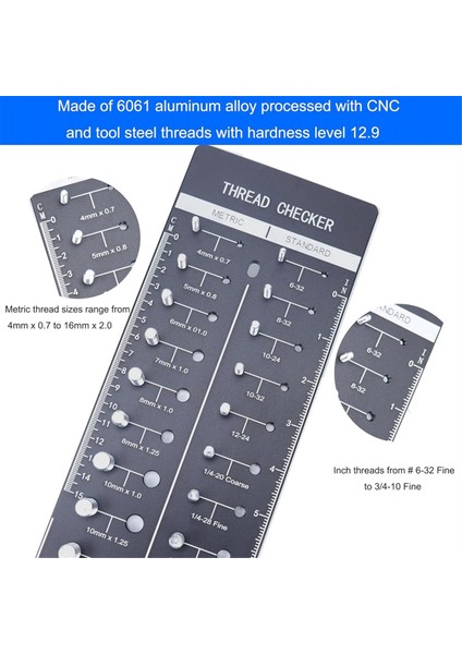 34 Somun ve Cıvata Diş Çekimi, Somun ve Cıvata Tanımlama Aracı Cetveli, Cıvata Boyutu ve Iplik Göstergesi Standardı ve Metrik (Yurt Dışından) indirimleri