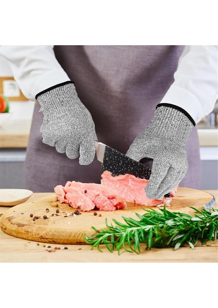 5 Çift Genel Model Kesme Dayanıklı Eldivenler Seviye 5 Koruması, Kesme Geçirmez Eldivenler, Makine Yıkanabilir, Koruyucu Eller (Yurt Dışından) fırsatları