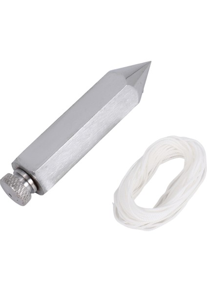 Altıgen Çelik Plumb Bob Genel Seviye Plumb Bob 4,5 M Messenger Düz Seviye Ayarlayıcı ile Surveyörler Için, Kazı (Yurt Dışından)