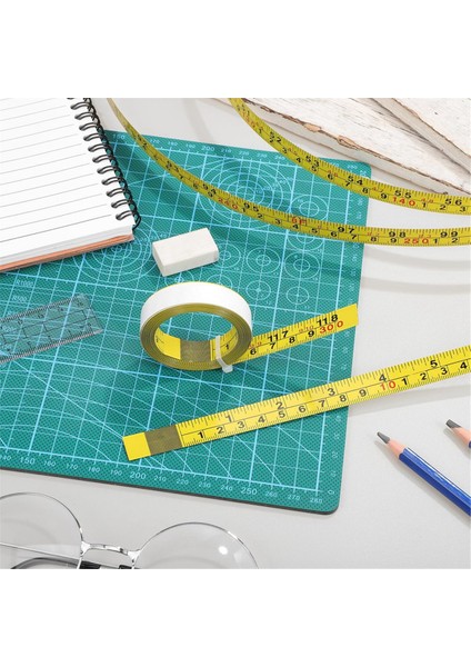 2 Rulo Kendi Kendinden Yapışkan Ölçüm Bant Metrik Bant Memperi Peel ve Stick Cetvel Bantlar Ahşap Işleme Çizim Tablo Testere (Yurt Dışından) indirimleri